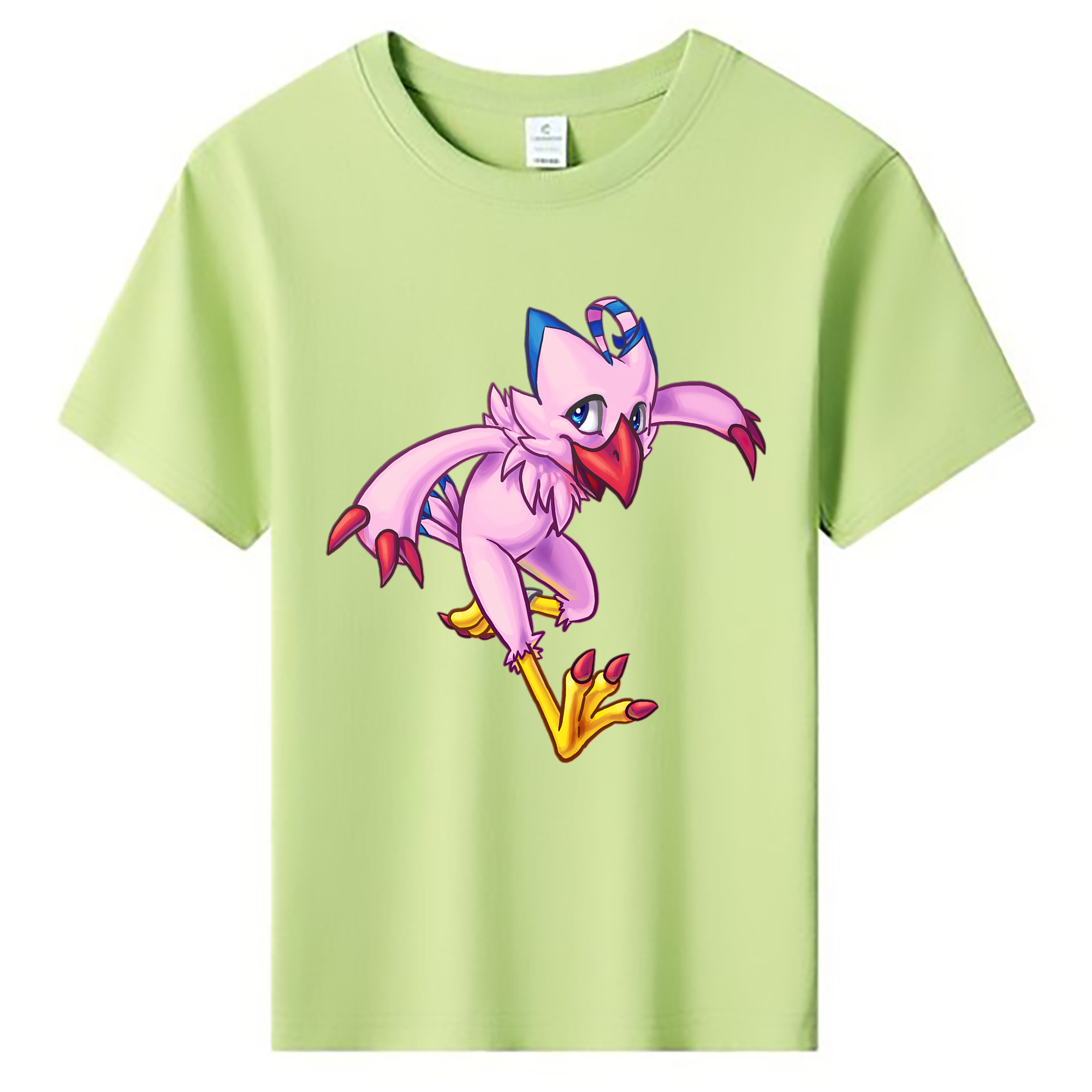 （画像用） Digimon デジタルモンスター/デジモン 綿100％キッズTシャツ（フロントプリント）